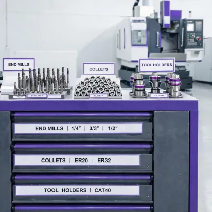 CNC machining center tooling package