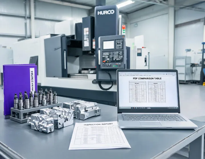 Hurco CNC mill tooling catalog workstation