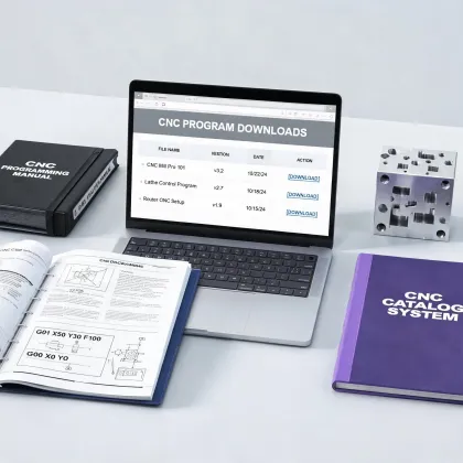 CNC control manual and PDF download pack